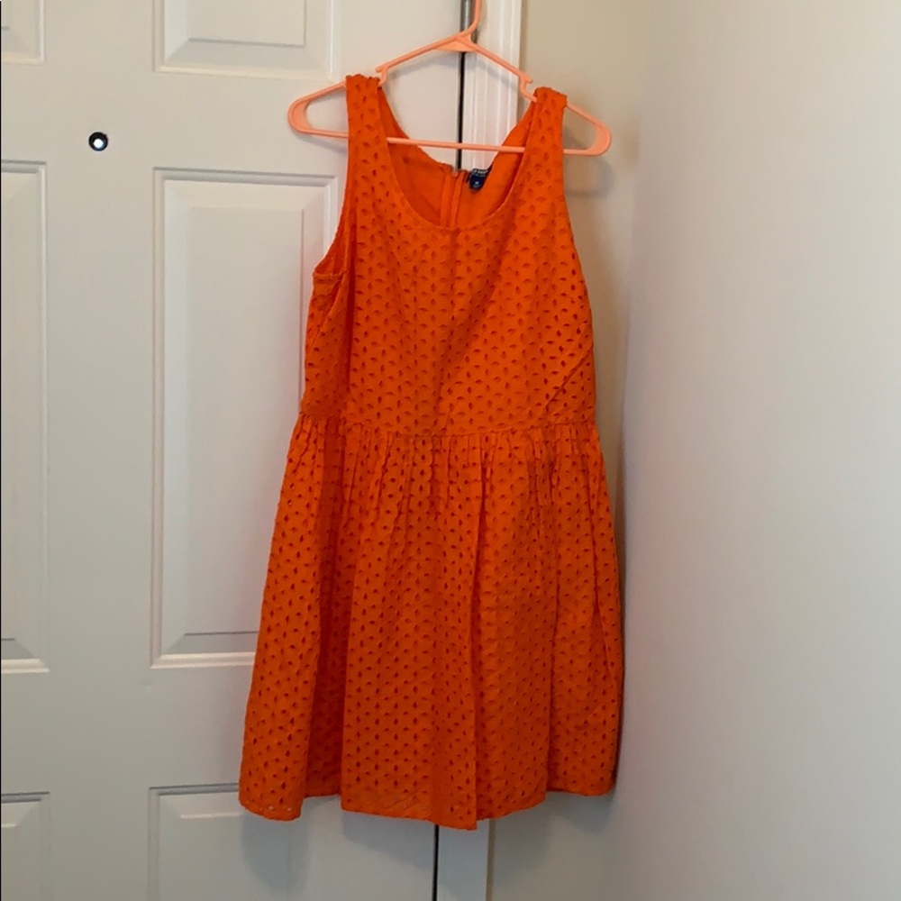 Orange Old Navy Dress